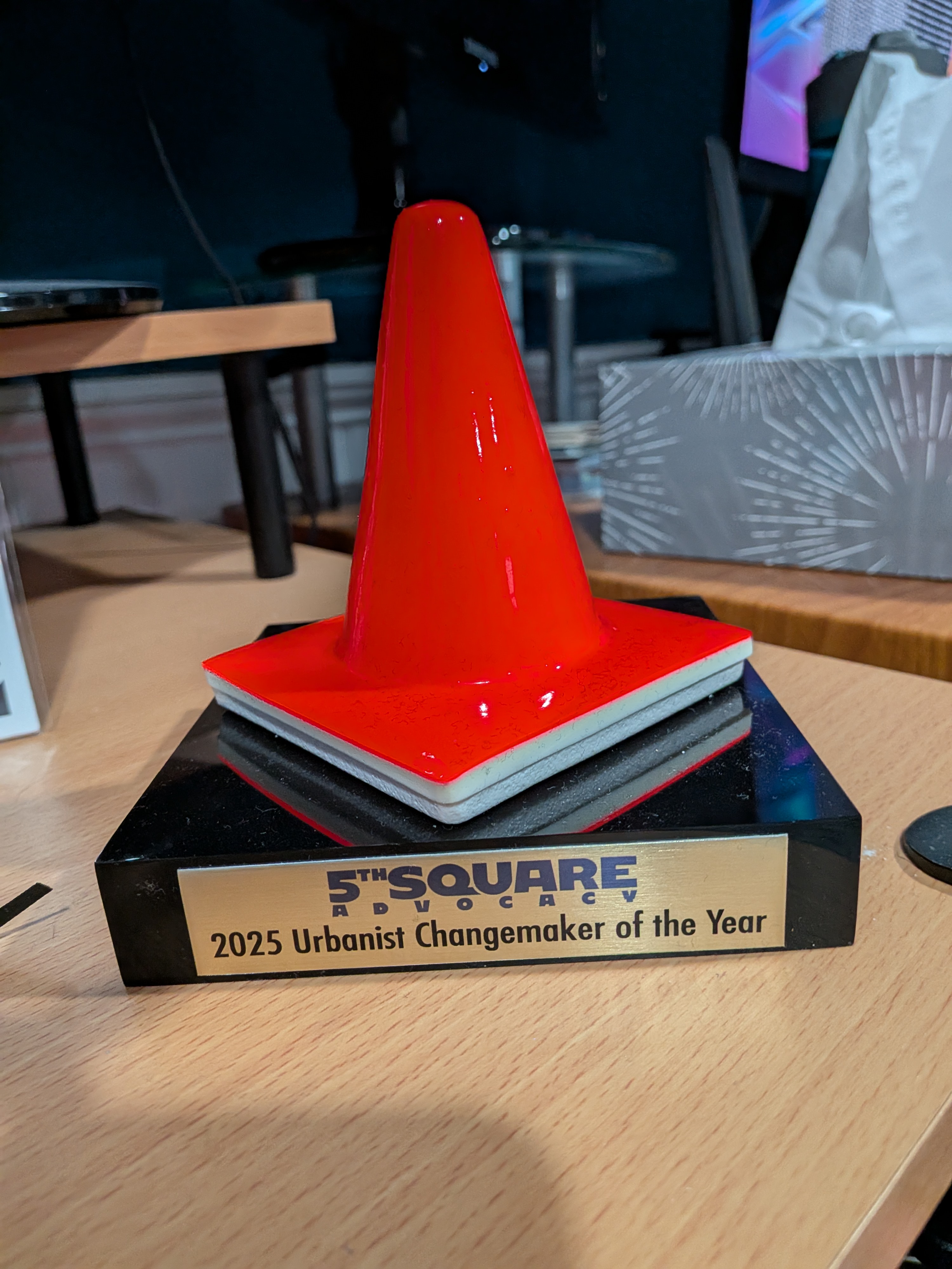 I Won the Urbanist Changemaker of the Year Award!